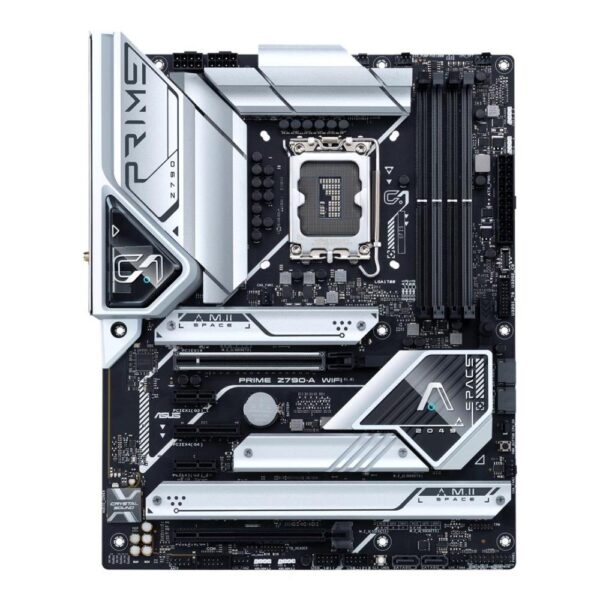 Mainboard|ASUS|Intel Z790|LGA1700|ATX|Memory DDR5|Memory slots 4|2xPCI-Express 3.0 1x|1xPCI-Express 4.0 4x	|1xPCI-Express 4.0 16x|1xPCI-Express 5.0 16x|4xM.2|1xHDMI|1xDisplayPort|6xUSB 3.2|2xUSB-C|1xRJ45|3xAudio port|PRIMEZ790-AWIFI - Image 3