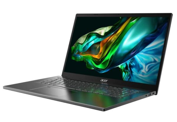 Notebook|ACER|Aspire|A517-58M-714E|CPU  Core i7|i7-1355U|1700 MHz|17.3"|1920x1080|RAM 16GB|DDR5|SSD 1TB|Intel Iris Xe Graphics|Integrated|ENG/RUS|Windows 11 Home|Steel Grey|2.3 kg|NX.KHNEL.003 - Image 4