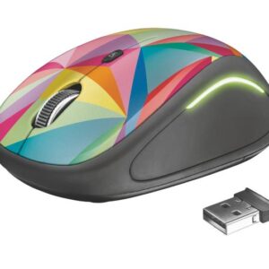 MOUSE USB OPTICAL WRL YVI FX/GEOMETRICS 22337 TRUST