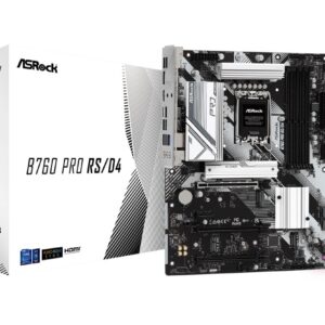 Mainboard|ASROCK|Intel B760 Express|ATX|Memory DDR4|Memory slots 4|1xPCI-Express 3.0 1x|1xPCI-Express 3.0 16x|2xPCI-Express 4.0 16x|1xM.2|1xHDMI|1xDisplayPort|2xUSB 2.0|5xUSB 3.2|1xUSB-C|1xRJ45|3xAudio port|B760PRORS/D4
