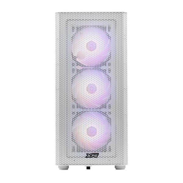 Case|ADATA|XPG VALOR MESH C|MidiTower|Case product features Transparent panel|Not included|ATX|MicroATX|MiniITX|Colour White|VALORMESHMT-WHCWW - Image 2