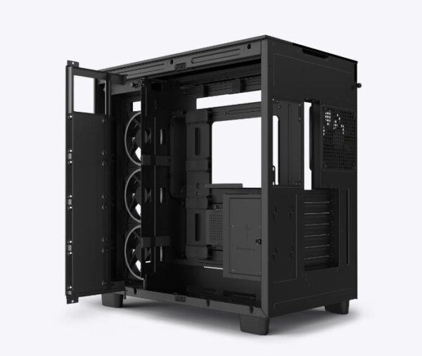 Case|NZXT|H9 Elite|MidiTower|Case product features Transparent panel|Not included|ATX|MicroATX|MiniITX|Colour Black|CM-H91EB-01 - Image 4