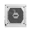 Power Supply|MSI|850 Watts|Efficiency 80 PLUS GOLD|PFC Active|MAGA850GLPCIE5WHITE - Image 3