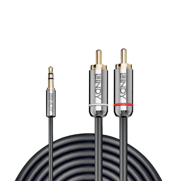 CABLE AUDIO 3.5MM TO PHONO 1M/35333 LINDY - Image 2