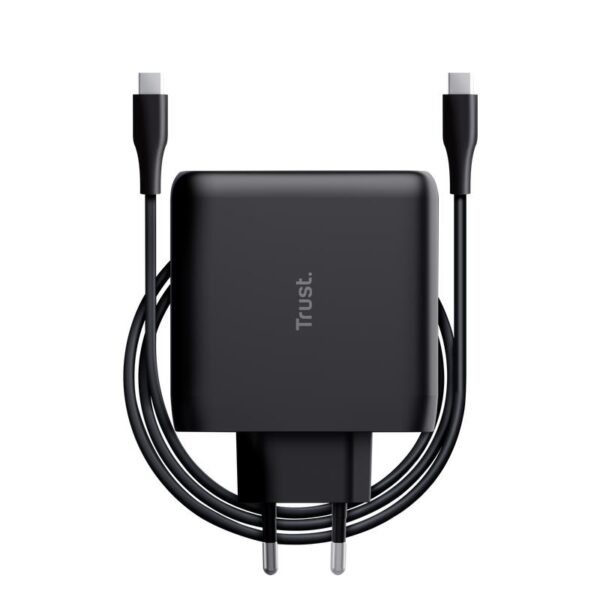 MOBILE CHARGER WALL MAXO 100W/USB-C BLACK 24818 TRUST - Image 2