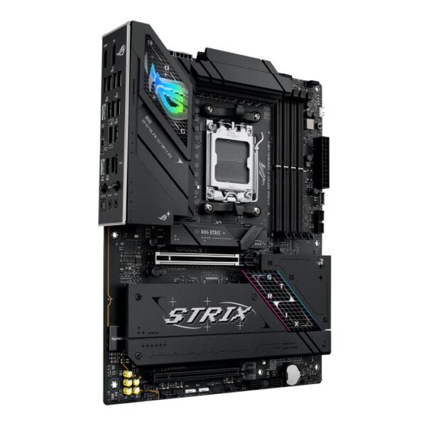 Mainboard|ASUS|AMD B850|SAM5|ATX|Memory DDR5|Memory slots 4|1xPCI-Express 4.0 16x|1xPCI-Express 5.0 16x|4xM.2|1xHDMI|1xDisplayPort|12xUSB 2.0|3xUSB-C|1xUSB-C w/Thunderbolt|1xOptical S/PDIF|1xRJ45|2xAudio port|STRIXB850-FGAMINGWIFI - Image 3