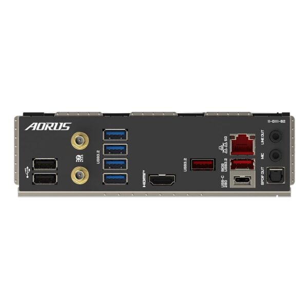 Mainboard|GIGABYTE|Intel Z790|LGA1700|ATX|Memory DDR5|Memory slots 4|1xPCI-Express 3.0 16x|1xPCI-Express 4.0 16x|1xPCI-Express 5.0 16x|5xM.2|1xHDMI|2xUSB 2.0|6xUSB 3.2|1xUSB-C|1xOptical S/PDIF|1xRJ45|2xAudio port|Z790APROXWIFI7 - Image 6