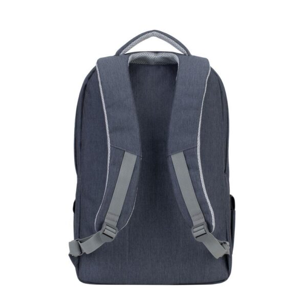 NB BACKPACK ANTI-THEFT 17.3"/7567 DARK GREY RIVACASE - Image 4