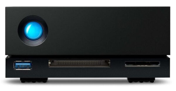 External HDD|LACIE|8TB|SATA|USB-C|USB 3.2|USB 3.1|Drives 1|Rotation speed 7200 rpm|Black|STHS8000800 - Image 2
