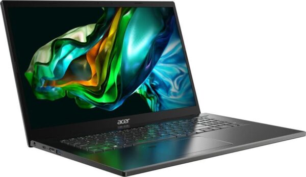 Notebook|ACER|Aspire|A17-51M-57MA|CPU  Core 5|120U|1400 MHz|17.3"|1920x1080|RAM 16GB|LPDDR5|SSD 512GB|Intel Graphics|Integrated|ENG|Windows 11 Home|Steel Grey|2.09 kg|NX.J02EL.001 - Image 3