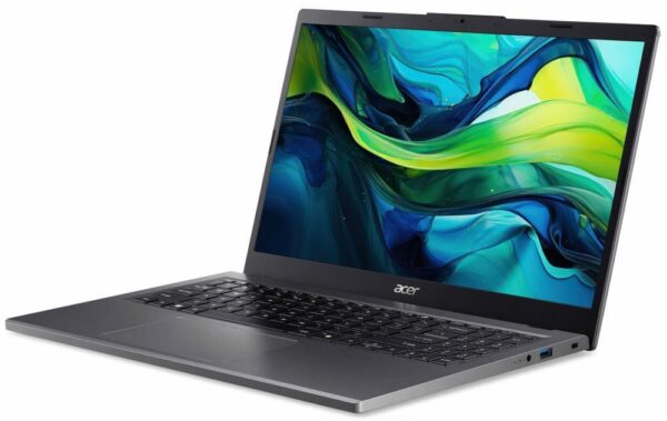 Notebook|ACER|Aspire|A15-41M-R3RM|CPU  Ryzen 5|8640HS|3500 MHz|15.6"|1920x1080|RAM 16GB|DDR5|SSD 512GB|AMD Radeon 760M|Integrated|ENG/RUS|Windows 11 Home|Steel Grey|1.65 kg|NX.KVXEL.002 - Image 4