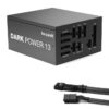 Power Supply|BE QUIET|1000 Watts|Peak Power 1100 Watts|Efficiency 80 PLUS TITANIUM|PFC Active|MTBF 100000 hours|BN335 - Image 3
