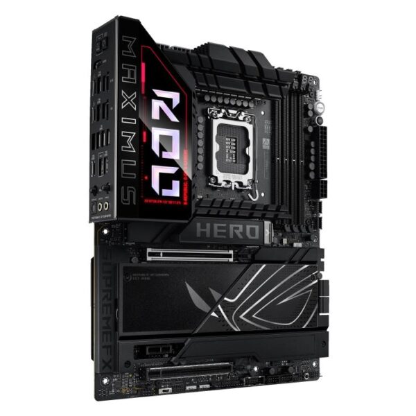 Mainboard|ASUS|Intel Z890|LGA1851|ATX|Memory DDR5|Memory slots 4|1xPCI-Express 4.0 1x|1xPCI-Express 4.0 16x|1xPCI-Express 5.0 16x|6xM.2|1xHDMI|1xAudio-In|1xAudio-Out|4xUSB 3.0|4xUSB 3.1|1xUSB-C|2xUSB-C w/Thunderbolt|1xOptical S/PDIF|2xRJ45|ROGMAXIMUSZ890HERO - Image 5