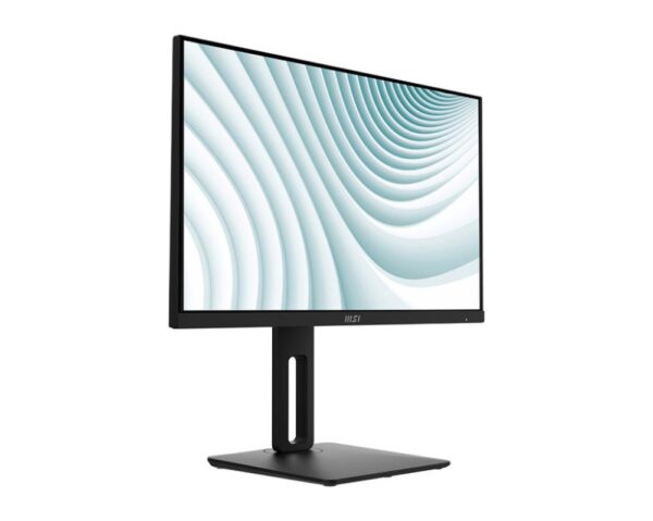 LCD Monitor|MSI|PRO MP242AP|23.8"|Business|Panel IPS|1920x1080|16:9|100Hz|1 ms|Swivel|Pivot|Height adjustable|Tilt|Colour Black|PROMP242AP - Image 3