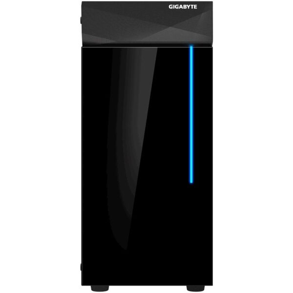 Case|GIGABYTE|C200 GLASS|MidiTower|Not included|ATX|MicroATX|MiniITX|Colour Black|GB-C200G - Image 3