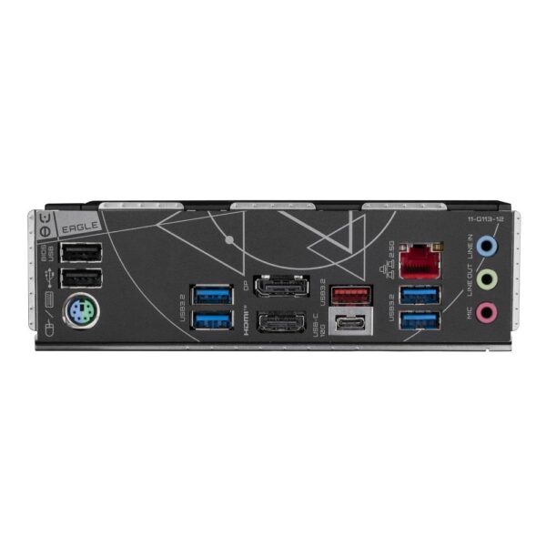 Mainboard|GIGABYTE|Intel Z790|LGA1700|ATX|Memory DDR5|Memory slots 4|3xPCI-Express 3.0 1x|1xPCI-Express 4.0 4x	|1xPCI-Express 5.0 16x|3xM.2|1xHDMI|1xDisplayPort|6xUSB 2.0|6xUSB 3.2|1xUSB-C|1xPS/2|1xOptical S/PDIF|1xRJ45|3xAudio port|Z790EAGLE1.0 - Image 5