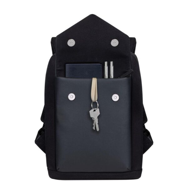NB BACKPACK CANVAS 13.3"/8521 BLACK RIVACASE - Image 3