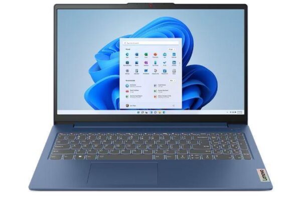 Notebook|LENOVO|IdeaPad|Slim 3 15IAH8|CPU  Core i5|i5-12450H|2000 MHz|15.6"|1920x1080|RAM 16GB|DDR5|4800 MHz|SSD 512GB|Intel UHD Graphics|Integrated|ENG|Card Reader SD|Blue|1.62 kg|83ER00AAPB - Image 4