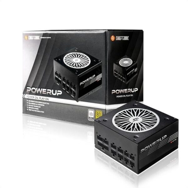 Power Supply|CHIEFTEC|750 Watts|Efficiency 80 PLUS GOLD|PFC Active|GPX-750FC - Image 4