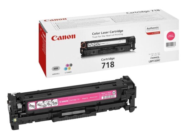 TONER MAGENTA 2.9K 718M/2660B002 CANON - Image 2