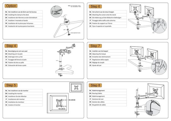 TV SET ACC DESK MOUNT 10-24"/FPMA-D1330DSILVER NEOMOUNTS - Image 9