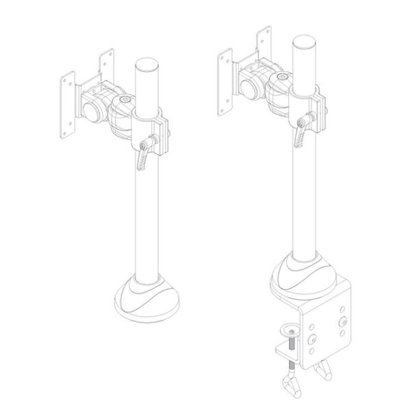 TV SET ACC DESK MOUNT BLACK/10-26" FPMA-D965 NEOMOUNTS - Image 8