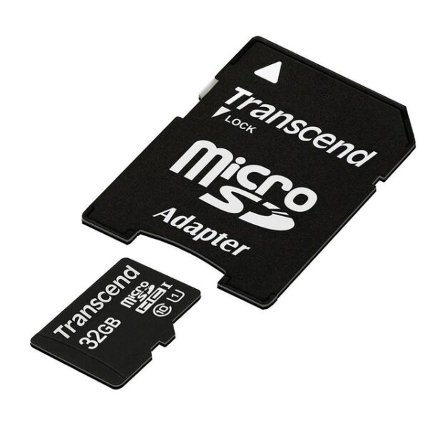MEMORY MICRO SDHC 32GB W/ADAPT/CLASS10 TS32GUSDU1 TRANSCEND - Image 4