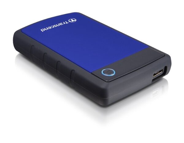 External HDD|TRANSCEND|StoreJet|2TB|USB 3.0|Colour Blue|TS2TSJ25H3B - Image 4