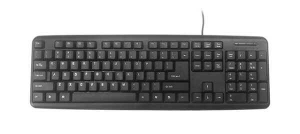 KEYBOARD STANDART USB ENG/BLACK KB-U-103 GEMBIRD - Image 2