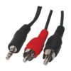 CABLE AUDIO 3.5MM TO 2RCA 0.2M/CCA-458/0.2 GEMBIRD - Image 2