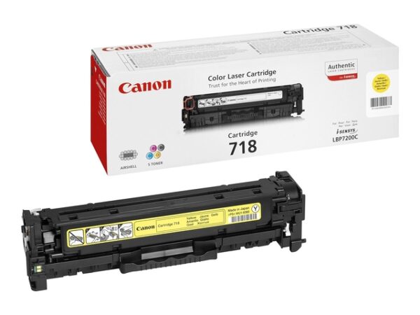 TONER YELLOW 2.9K 718Y/2659B002 CANON - Image 4