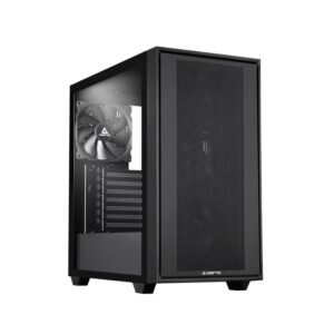 Case|CHIEFTEC|Night Hunter|MidiTower|Case product features Transparent panel|Not included|ATX|EATX|MicroATX|MiniITX|Colour Black|GS-03B-BLK-OP-NIGHTHUNTER
