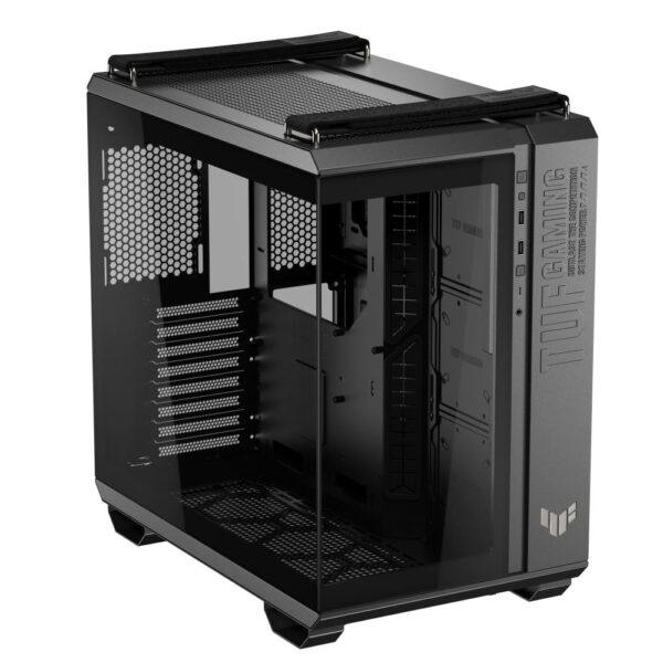 Case|ASUS|TUF Gaming GT502 Horizon|MidiTower|Case product features Transparent panel|Not included|ATX|MicroATX|MiniITX|Colour Black|TUFGAMINGGT502HORIZON - Image 3