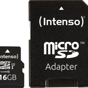 MEMORY MICRO SDHC 16GB C10/W/ADAPTER 3433470 INTENSO