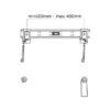 TV SET ACC WALL MOUNT BLACK/23-47" PLASMA-W840 NEOMOUNTS - Image 3