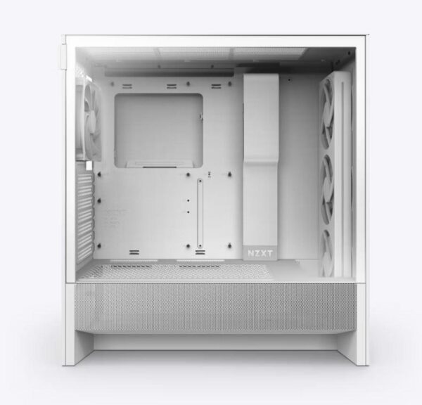 CASE MIDITOWER ATX W/O PSU/WHITE H5 FLOW RGB 2024 NZXT - Image 2