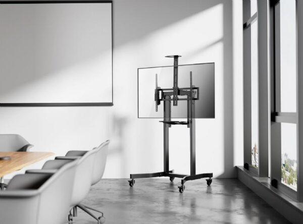 TV SET ACC FLOOR STAND 55-100"/HEIGHT ADJ TVS-100T-01 GEMBIRD - Image 7