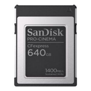 MEMORY COMPACT FLASH 640GB/SDCFEC-640G-GN4NN SANDISK