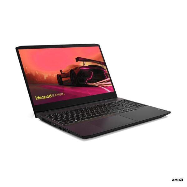 Notebook|LENOVO|IdeaPad|Gaming 3 15ACH6|CPU  Ryzen 5|5500H|3300 MHz|15.6"|1920x1080|RAM 8GB|DDR4|3200 MHz|SSD 512GB|NVIDIA GeForce RTX 2050|4GB|ENG|Black|2.25 kg|82K2027BRM - Image 2