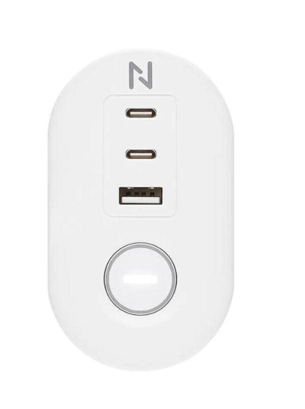 POWER SOCKET OUTLET DESK USB/WHITE DS22-840WH6 NEOMOUNTS - Image 2