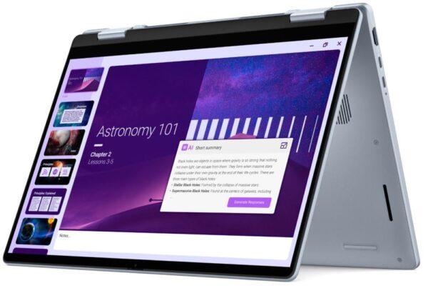 Notebook|DELL|14 Plus 2-in-1 DB04250|CPU  Core Ultra|u7-256V|2200 MHz|14"|1920x1200|RAM 16GB|LPDDR5x|8533 MHz|SSD 512GB|Intel Arc Graphics|Integrated|ENG|Windows 11 Pro|Ice Blue|1.61 kg|DB04250_LNL_203 - Image 3