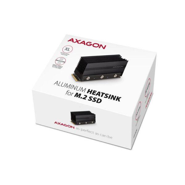SSD ACC COOLER M.2 2280/36MM CLR-M2XL AXAGON - Image 2