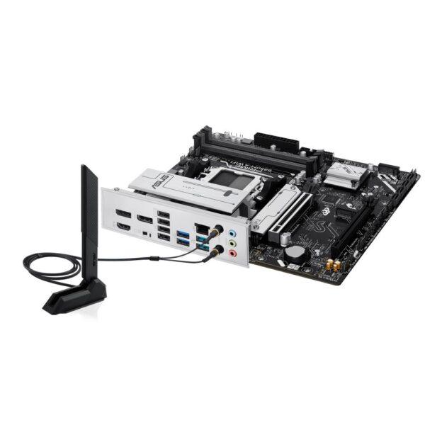 Mainboard|ASUS|AMD B850|SAM5|Micro-ATX|Memory DDR5|Memory slots 4|1xPCI-Express 4.0 16x|1xPCI-Express 5.0 16x|3xM.2|1xHDMI|2xDisplayPort|4xUSB 2.0|4xUSB 3.2|1xRJ45|3xAudio port|PRIMEB850M-AWIFI - Image 4