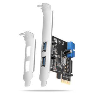 NET CARD PCIE USB 5GBPS 4PORT/SP&LP PCEU-232RS AXAGON