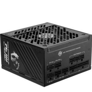 Power Supply|MSI|MPG A1250GS PCIE5|1250 Watts|Efficiency 80 PLUS GOLD|MPGA1250GSPCIE5