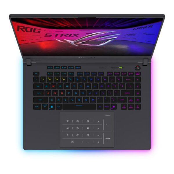 Notebook|ASUS|ROG Strix|G16 (2025)|G615LW-S5075W|CPU  Core Ultra|U9-275HX|2700 MHz|16"|2560x1600|RAM 16GB|DDR5|5600 MHz|SSD 1TB|NVIDIA GeForce RTX 5080|16GB|ENG|Windows 11 Home|Eclipse Grey|2.65 kg|90NR0LG1-M002T0 - Image 3