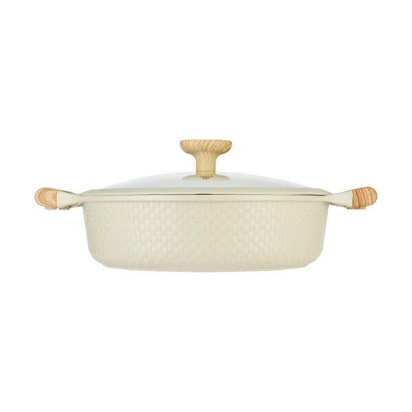 SHALLOW POT D28CM 4.1L/BEIGE 93806 RESTO - Image 2