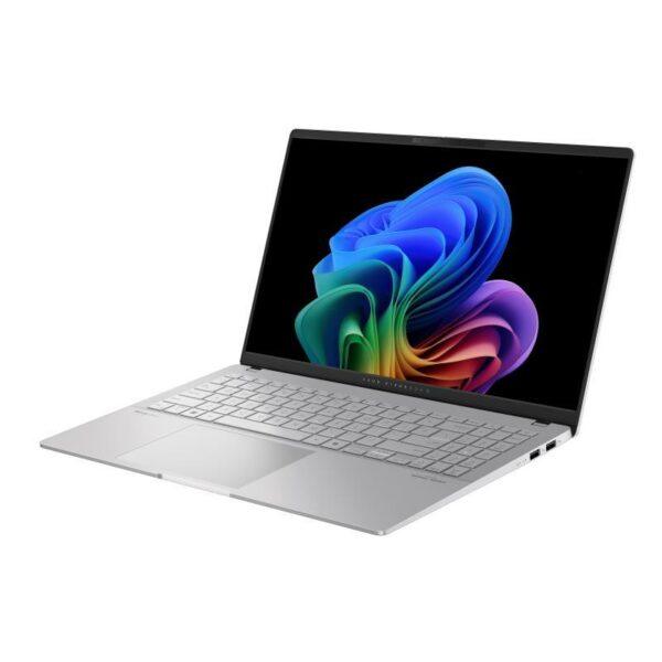Notebook|ASUS|VivoBook S|S5507QA-MA112W|CPU  Snapdragon|X1E78100|3400 MHz|15.6"|2880x1620|RAM 32GB|LPDDR5x|SSD 1TB|Qualcomm Adreno|Integrated|ENG|Card Reader micro SD|Windows 11 Home|Silver|1.5 kg|90NB14Q2-M00ES0 - Image 3