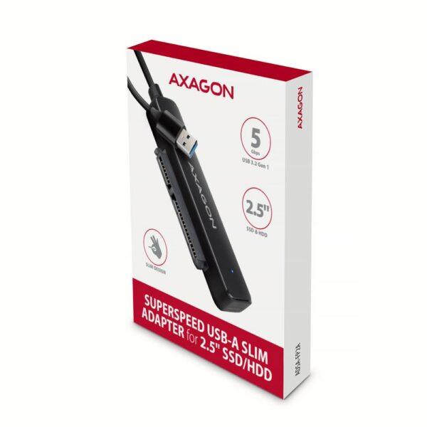 SSD ACC ADAPTER USB-C/SATA/5GBPS 0.2M ADSA-FP2C AXAGON - Image 2