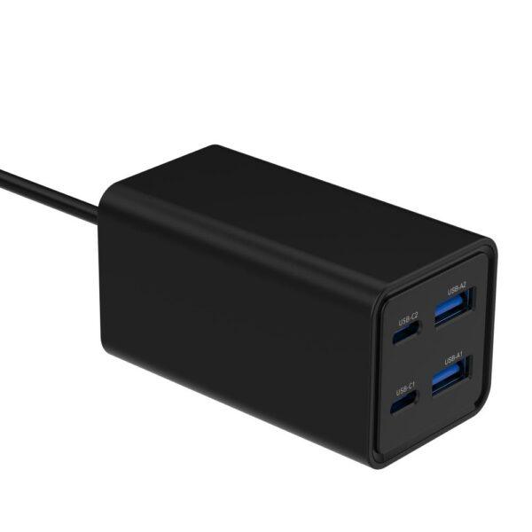 CHARGER USB UNIVERSAL 4P 65W/TA-UC-2A2C-PD65-01-BK GEMBIRD - Image 3